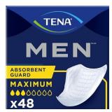 Tena Incontinence Guards for Men, Maximum Absorben