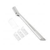 Tweezerman Eyebrow Razor with 3 Replacement Blades