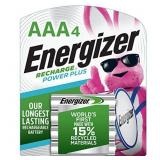 Energizer Rechargeable AAA Batteries, Recharge Pow