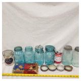 Antique Canning Jars & Supplies "The Ball" Whitney