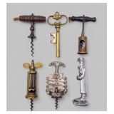 COLLECTION OF ANTIQUE CORKSCREWS