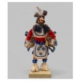 VINTAGE HANDMADE NATIVE AMERICAN DOLL