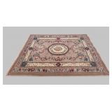 HAND KNOTTED EUROPEAN STYLE WOOL RUG