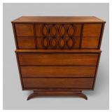 MID CENTURY WALNUT DRESSER