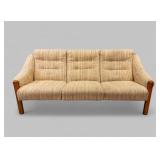 VINTAGE OAK FRAMED SOFA