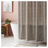 14pc Modern Shower Curtain Set with Rug