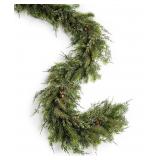 72" Pine Garland: Holiday Lane Greenhouse