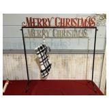 36x36 stocking holder metal (stocking not