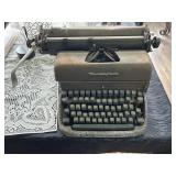 Antique Remington typewriter (missing a leg)