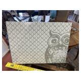 Canvas owl pic 18x24 New