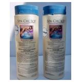 Two 1.5lb Spa Choice Bromine Tabs for spa hot tub