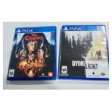 2 PS4 Games "Dying Light" & "The Quarry"