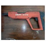 Hilti DX E72 Concrete Nailer 22 Caliber w/ Case