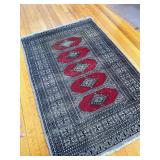 Finely Knotted Wool Oriental Rug