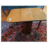 Mid Century Solid Oak Gate Leg Table