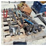 Trailer hitches, Hammers, Bolt cutters