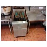 Dean double basket fryer