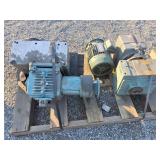 Pallet of gear reducers electric motor