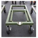 Rolling steel cart