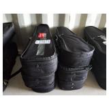 6 violins with case