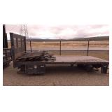 Steel flatbed with Racks