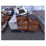 Pallet of Electronic parts, new antennas, Steel