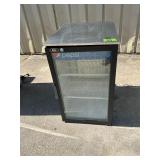 QBD commercial glass door refrigerator