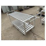 New Age aluminum cart on casters