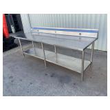 Winholt 96x30 all stainless steel table