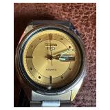 NOS Seiko 5 Automatic Vintage Watch with tag