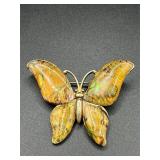 Vintage MONET BUTTERFLY BROOCH