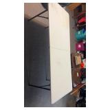 Lifetime White plastic folding table 30x 6 ft