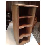 Solid Wood Storage Shelf 11 1/4 x12 3/4 x27 1/2