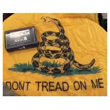 Donï¿½t Tread on Me Flag 3 ft x 5.5 ft nylon