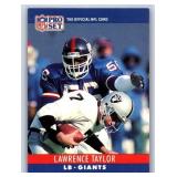 1990 Pro Set #231 Lawrence Taylor New York Giants