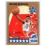 1990-91 Hoops #10 Dennis Rodman All Star Detroit