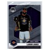 2020-21 Panini Mosaic #297 Lebron James Los