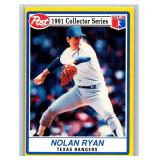 1991 Post Cereal #17 Nolan Ryan Texas Rangers