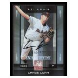 2008 Lance Lynn RC Donruss EX Edition Auto 290/570