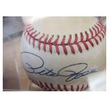 Signed Pete Rose Baseball