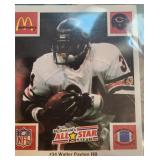 1986 Walter Payton McDonalds Card