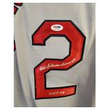 Signed Red Schoendienst #2 Cardinals Jersey COAPSA