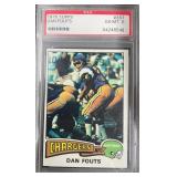 1975 Dan Fouts TOPPS #367 PSA #6