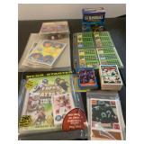 Large box of MLB & football misc.