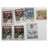 6 VTG Hank Aaron Cards