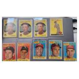 73 1958-59 Topps MLB Card Lot