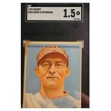 1933 Goudey $204 Riggs Stephenson SGC 1.5