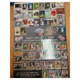 Lot of 15 2011 TOPPS Diamond Anniversary Posters