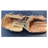 VTG Ted Williams HOF youth leather glove & extra