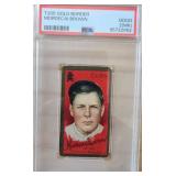 1911 T205 Gold Boarder Mordecal Brown PSA 2